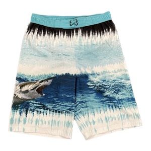 Wonder Nation Realistic Shark swim trunks size XL (14/16)